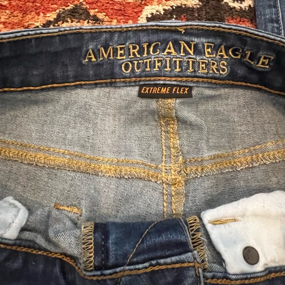 Men’s Bootcut Extreme Flex American Eagle Jeans 34x34 - Medium Wash - Picture 9 of 11